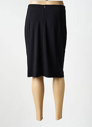 Jupe mi-longue stretch noir JUMFIL femme