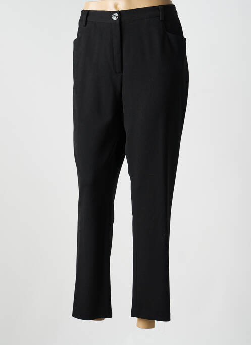 Pantalon 7/8 stretch taille normale noir JUMFIL femme