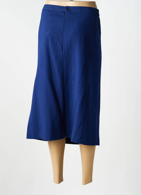 Jupe mi-longue coupe droite bleu JUMFIL femme