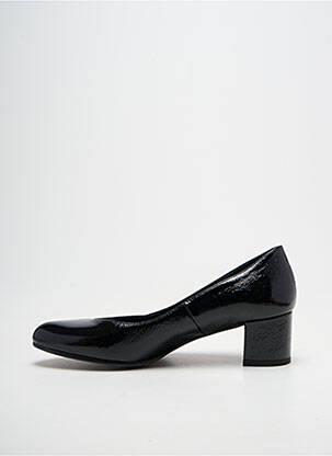 Escarpins tissage vernis talon de 4 à 6cm noir ROSEWOOD femme