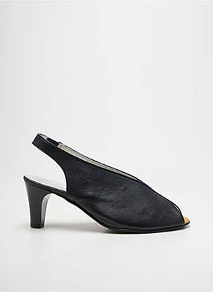 Sandales/nu pieds type de semelle amortissante talon de 4 à 6cm noir INEA femme