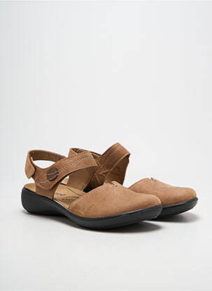 Sandales/nu pieds talon de 4 à 6cm marron WESTLAND femme