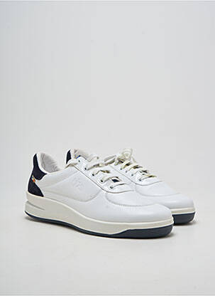 Baskets semelle amovible talon de 4 à 6cm bleu TBS femme