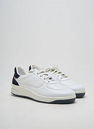 Baskets semelle amovible talon de 4 à 6cm bleu TBS femme