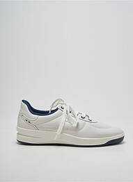 Baskets semelle amovible talon de 4 à 6cm blanc TBS femme