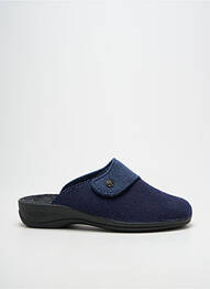 Chaussons/pantoufles voute plantaire talon de 4 à 6cm bleu ROHDE femme