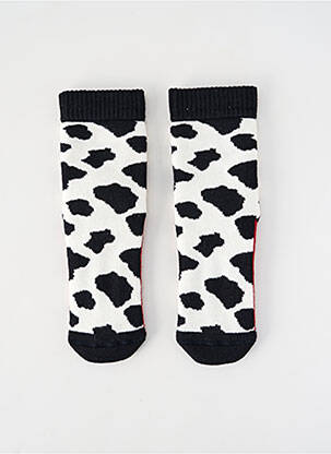 Chaussettes stretch noir BERTHE AUX GRANDS PIEDS femme