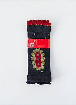 Mitaines stretch rouge BERTHE AUX GRANDS PIEDS femme