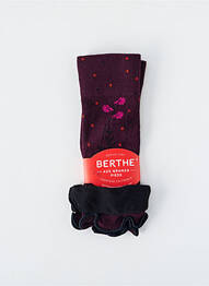 Mitaines violet BERTHE AUX GRANDS PIEDS fille