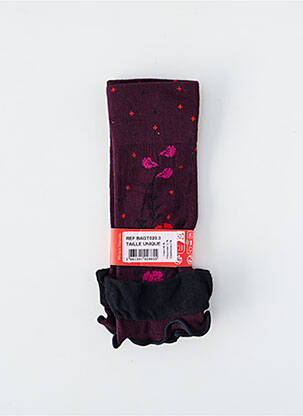 Mitaines violet BERTHE AUX GRANDS PIEDS fille