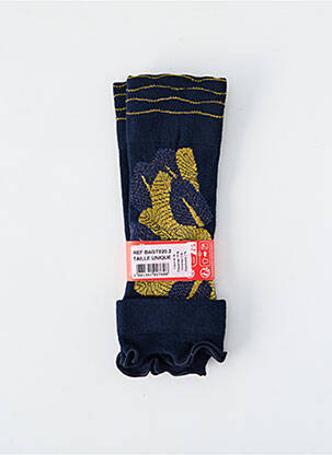 Mitaines bleu BERTHE AUX GRANDS PIEDS fille