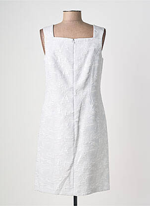 Robe mi-longue sans manche sans manche gris QUATTRO femme