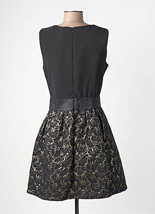 Robe courte sans manche sans manche noir QUATTRO femme