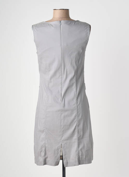 Robe courte sans manche sans manche gris QUATTRO femme