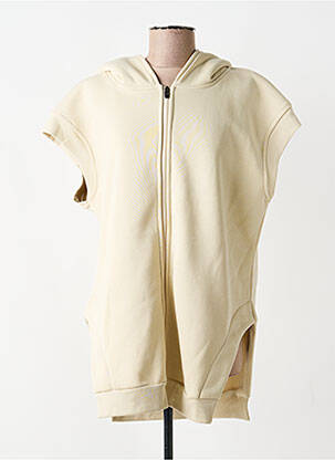 Veste casual coupe droite beige GERSHON BRAM femme