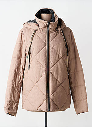 Doudoune poches a capuche noir REVER MILE femme