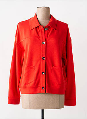 Veste casual coupe droite orange TUZZI femme