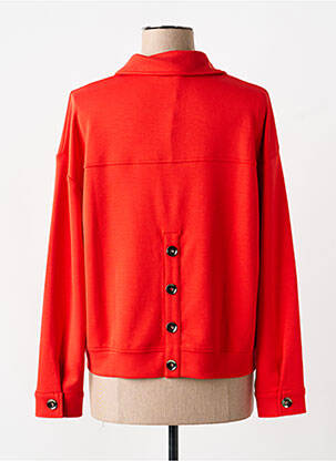 Veste casual coupe droite orange TUZZI femme