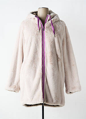 Parka fermeture zippée sur le devant a capuche vert RINO & PELLE femme