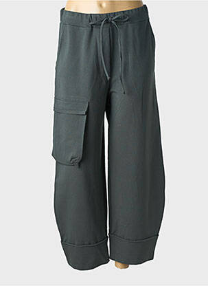 Pantalon cargo poches gris KEDZIOREK femme