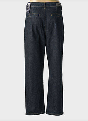 Jeans coupe droite poches bleu ZHRILL femme