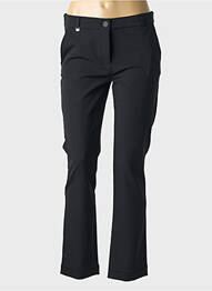Pantalon slim poches noir HBT femme