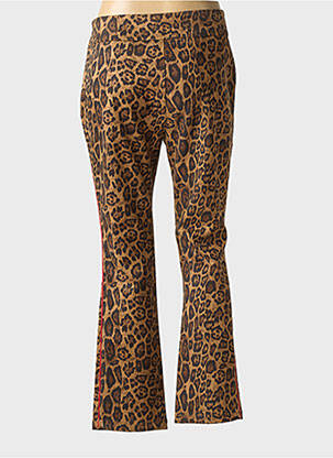 Pantalon flare stretch taille normale beige LOLA CASADEMUNT femme