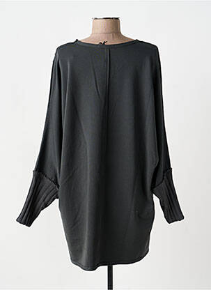 Tunique manches longues col rond vert KEDZIOREK femme