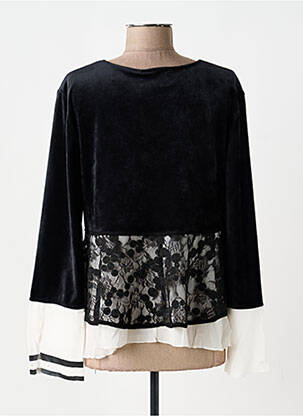 Top stretch manches longues noir ELISA CAVALETTI femme