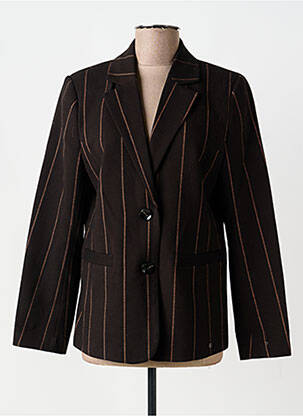 Blazer poches marron SURKANA femme