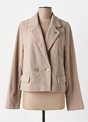 Blazer poches marron ZHRILL femme
