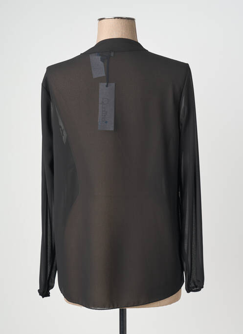 Blouse manches longues manches longues noir QUATTRO femme