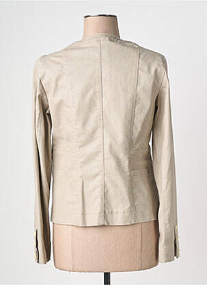Veste casual col rond beige QUATTRO femme
