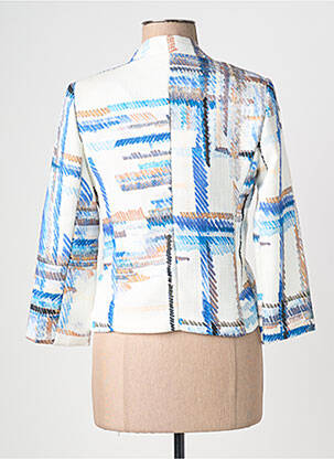 Blazer poches bleu QUATTRO femme