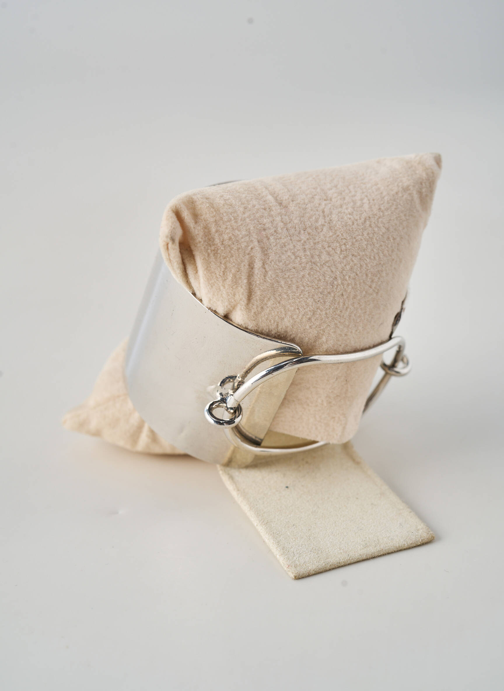 Bracelet manchette matériaux métal argent LA FEE MARABOUTEE femme