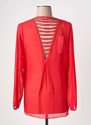 Blouse manches longues manches longues rouge QUATTRO femme