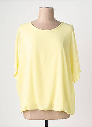 Top manches courtes manches courtes jaune QUATTRO femme