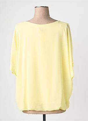 Top manches courtes manches courtes jaune QUATTRO femme