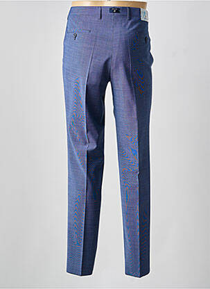 Pantalon slim tissage chiné taille normale bleu PIERRE CARDIN homme