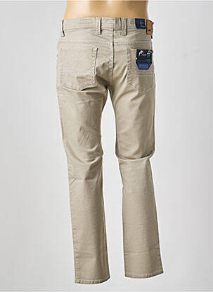 Jeans coupe slim poches taille normale beige 7120001 homme