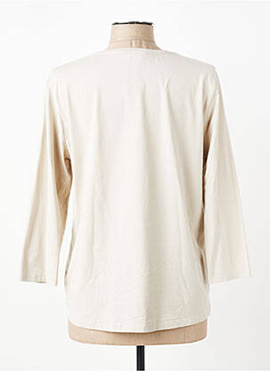 T-shirt manches 3/4 manches 3/4 beige BETTY BARCLAY femme