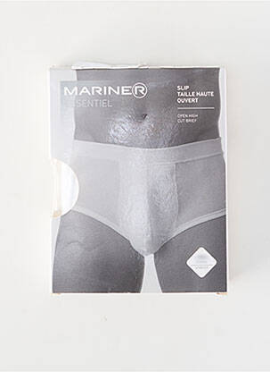 Slip tissage popeline blanc MARINER homme