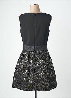 Robe courte sans manche sans manche noir QUATTRO femme