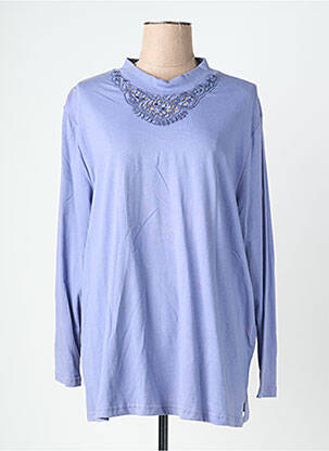 T-shirt manches longues manches longues violet QUATTRO femme
