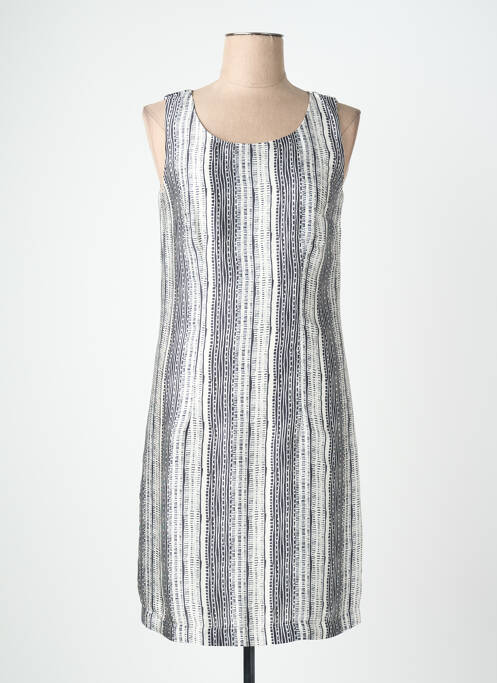 Robe mi-longue sans manche sans manche noir QUATTRO femme