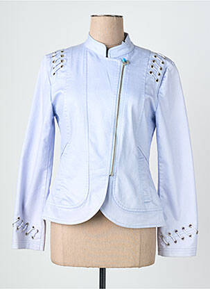 Veste casual coupe cintrée violet QUATTRO femme