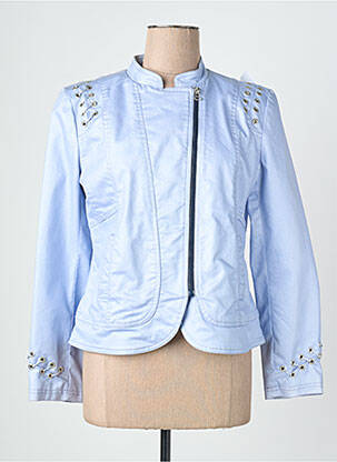 Veste casual poches violet QUATTRO femme