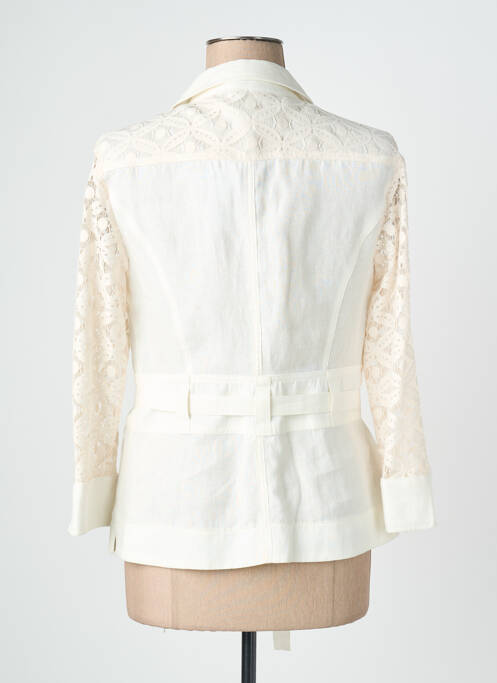 Veste casual poches blanc QUATTRO femme