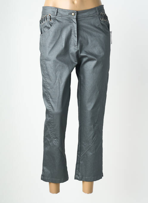 Pantalon 7/8 stretch taille normale gris QUATTRO femme