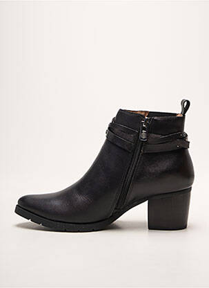 Bottines/boots matière lisse talon de 4 à 6cm noir EMILIE KARSTON femme